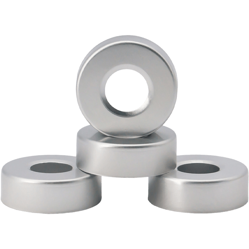 Middle-Hole  Aluminum Cap