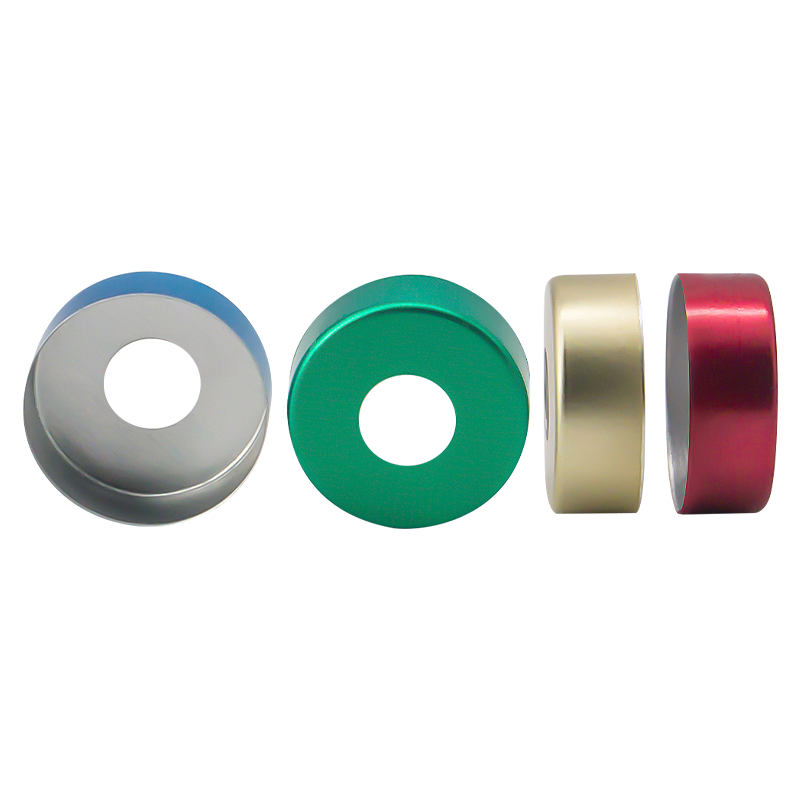 Middle-Hole  Aluminum Cap